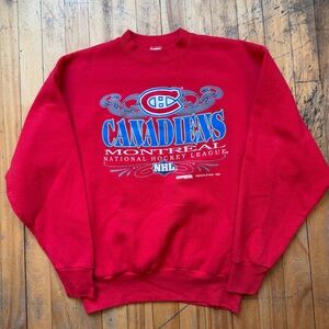 Vintage 90s Canadiens de Montréal sweatshirt